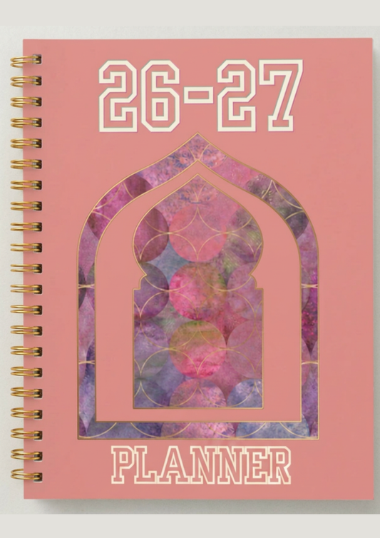 Student Academic Planner w/subjects 2026-2027 (Will ship in July)
