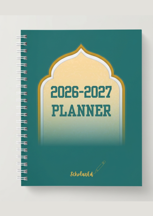 Student Academic Planner w/subjects 2026-2027 (Will ship in July) (Copy)