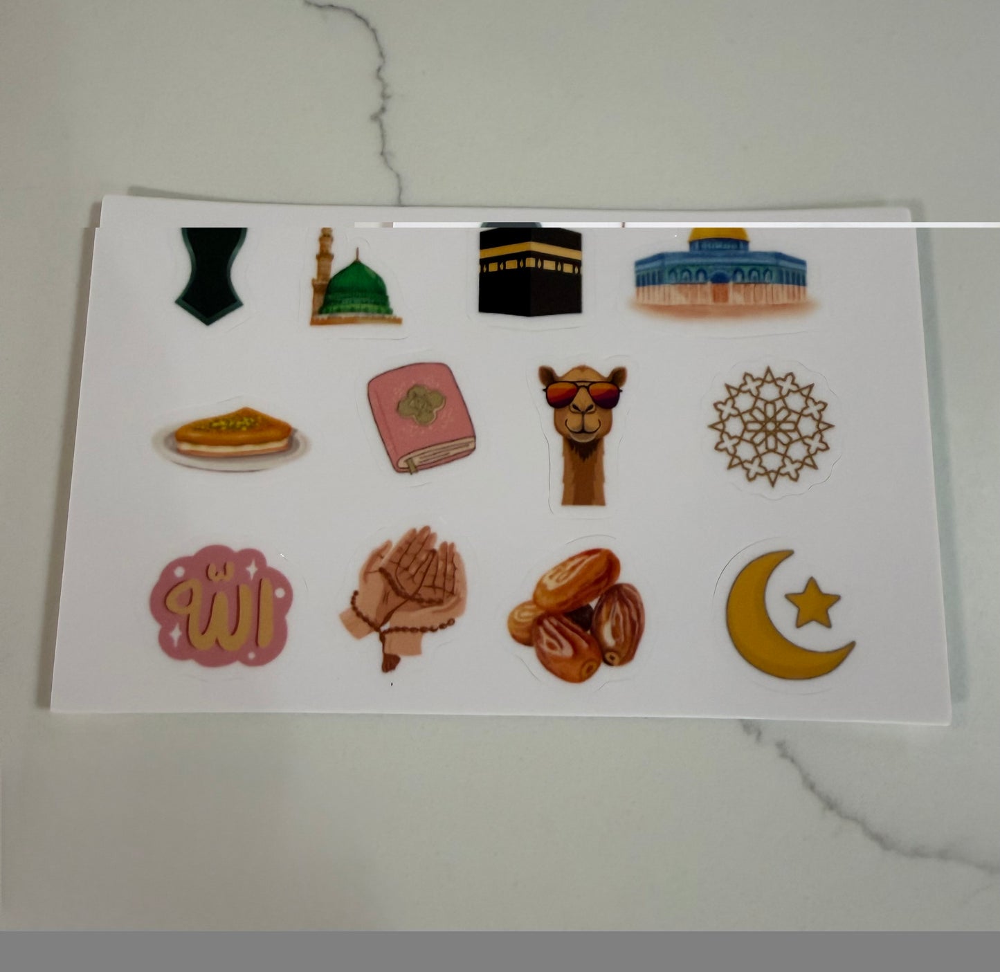 Islamic Sticker Sheet 🌙✨