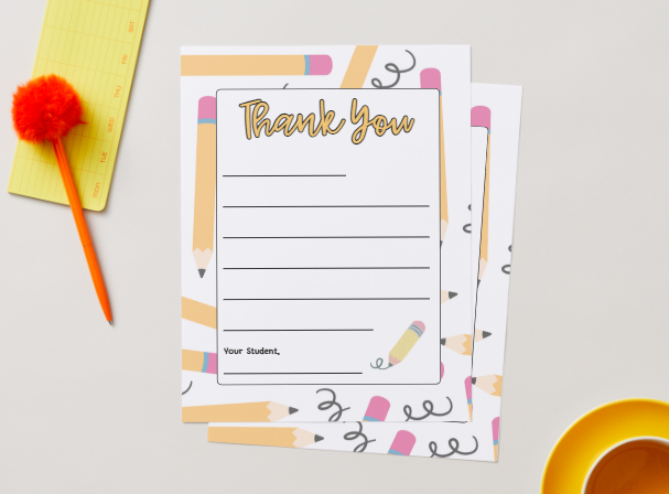 Teacher Thank You Letter Template